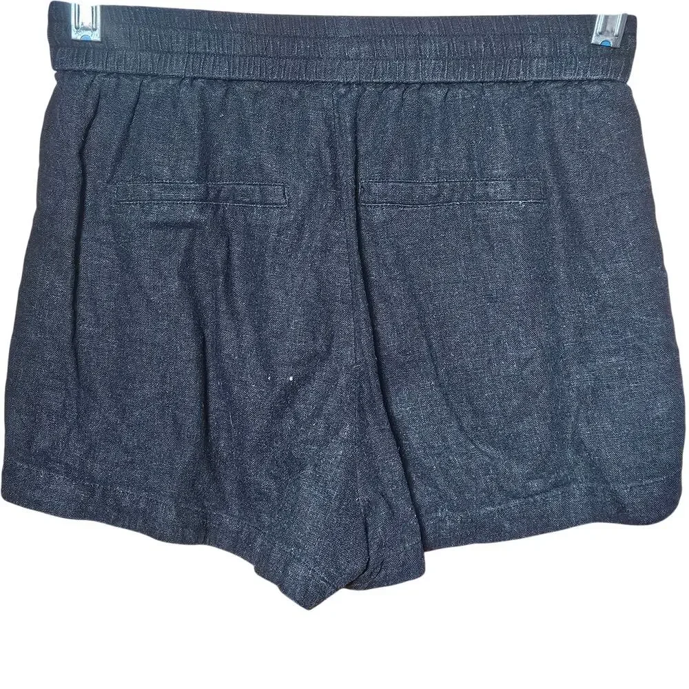 Deluc Black Brigitte Shorts Size Small